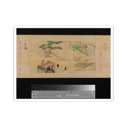 Kaihō Yūsetsu - The Tale of Genji - 17th century v26 - STICKER Vinyl Kiss-Cut Decal