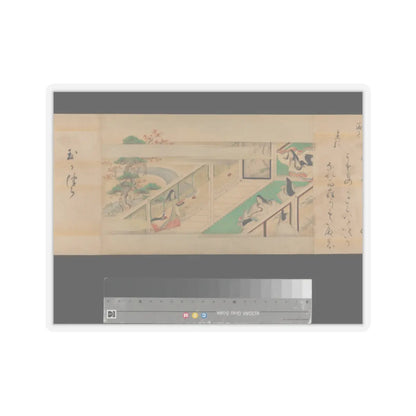 Kaihō Yūsetsu - The Tale of Genji - 17th century v46 - STICKER Vinyl Kiss-Cut Decal