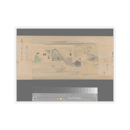 Kaihō Yūsetsu - The Tale of Genji - 17th century v56 - STICKER Vinyl Kiss-Cut Decal