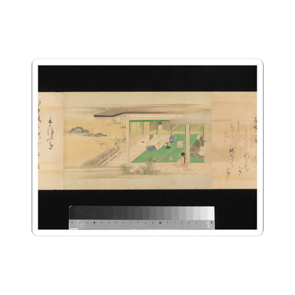 Kaihō Yūsetsu - The Tale of Genji - 17th century v86 - STICKER Vinyl Kiss-Cut Decal