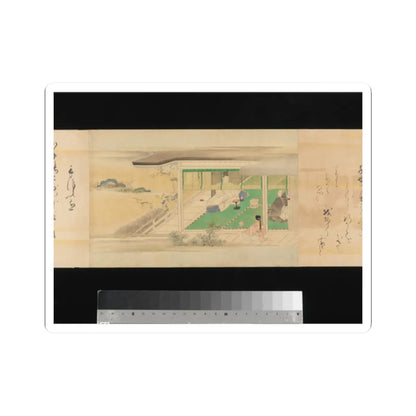 Kaihō Yūsetsu - The Tale of Genji - 17th century v86 - STICKER Vinyl Kiss-Cut Decal