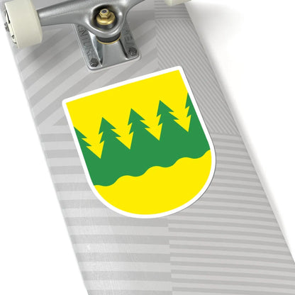 Kainuu.vaakuna (Finland) (Coat of Arms) STICKER Vinyl Kiss-Cut Decal - The Sticker Space