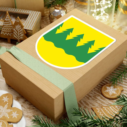 Kainuu.vaakuna (Finland) (Coat of Arms) STICKER Vinyl Kiss-Cut Decal - The Sticker Space