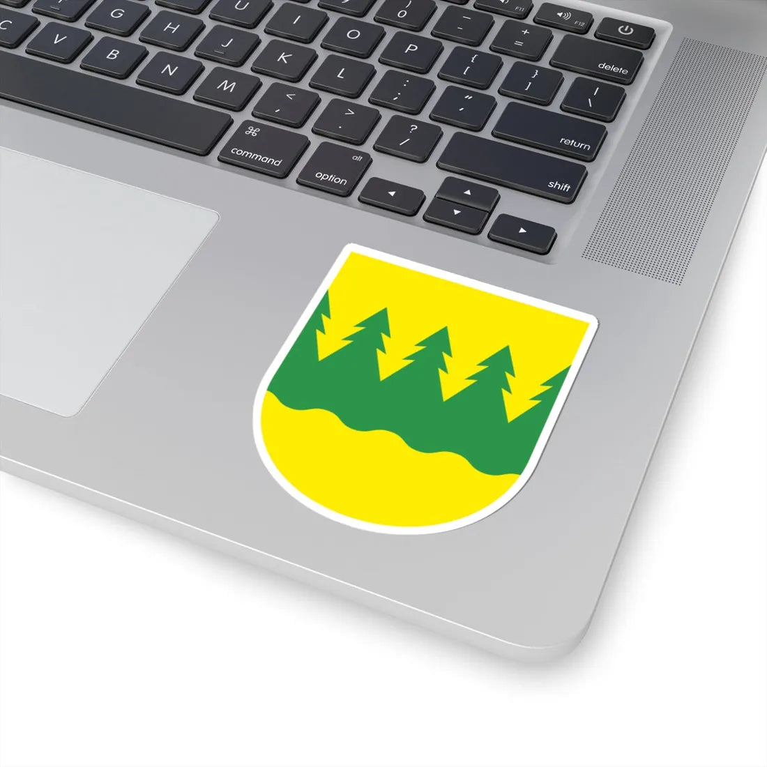 Kainuu.vaakuna (Finland) (Coat of Arms) STICKER Vinyl Kiss-Cut Decal - The Sticker Space
