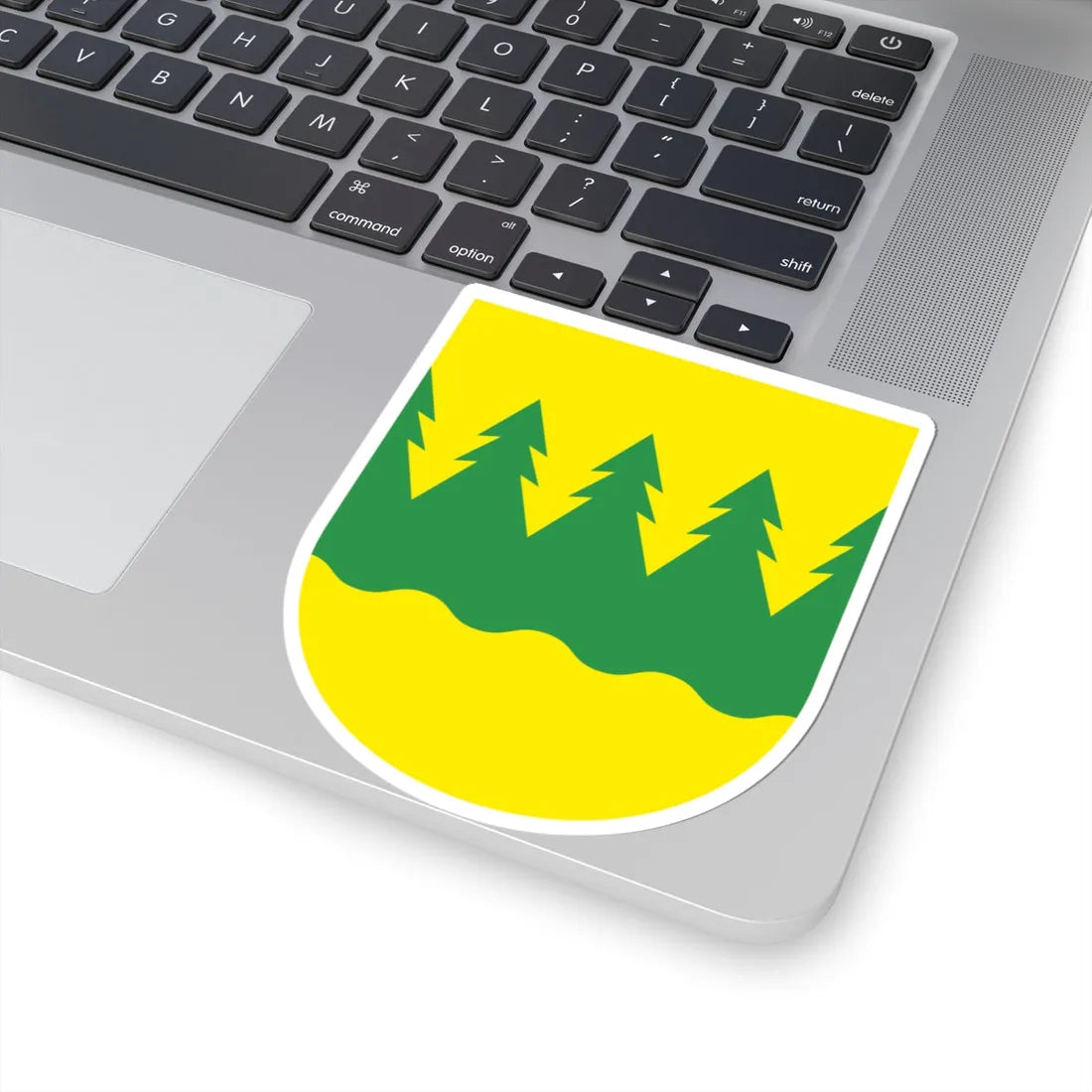 Kainuu.vaakuna (Finland) (Coat of Arms) STICKER Vinyl Kiss-Cut Decal - The Sticker Space