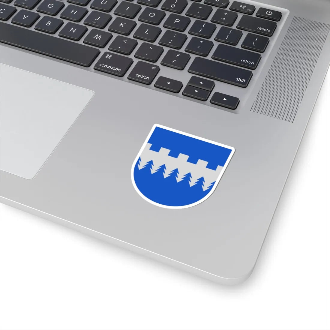 Kajaanin mlk.vaakuna (Finland) (Coat of Arms) STICKER Vinyl Kiss-Cut Decal - The Sticker Space