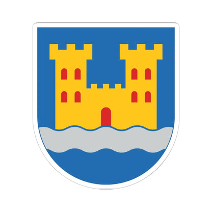 Kajaani.vaakuna (Finland) (Coat of Arms) STICKER Vinyl Kiss-Cut Decal - The Sticker Space