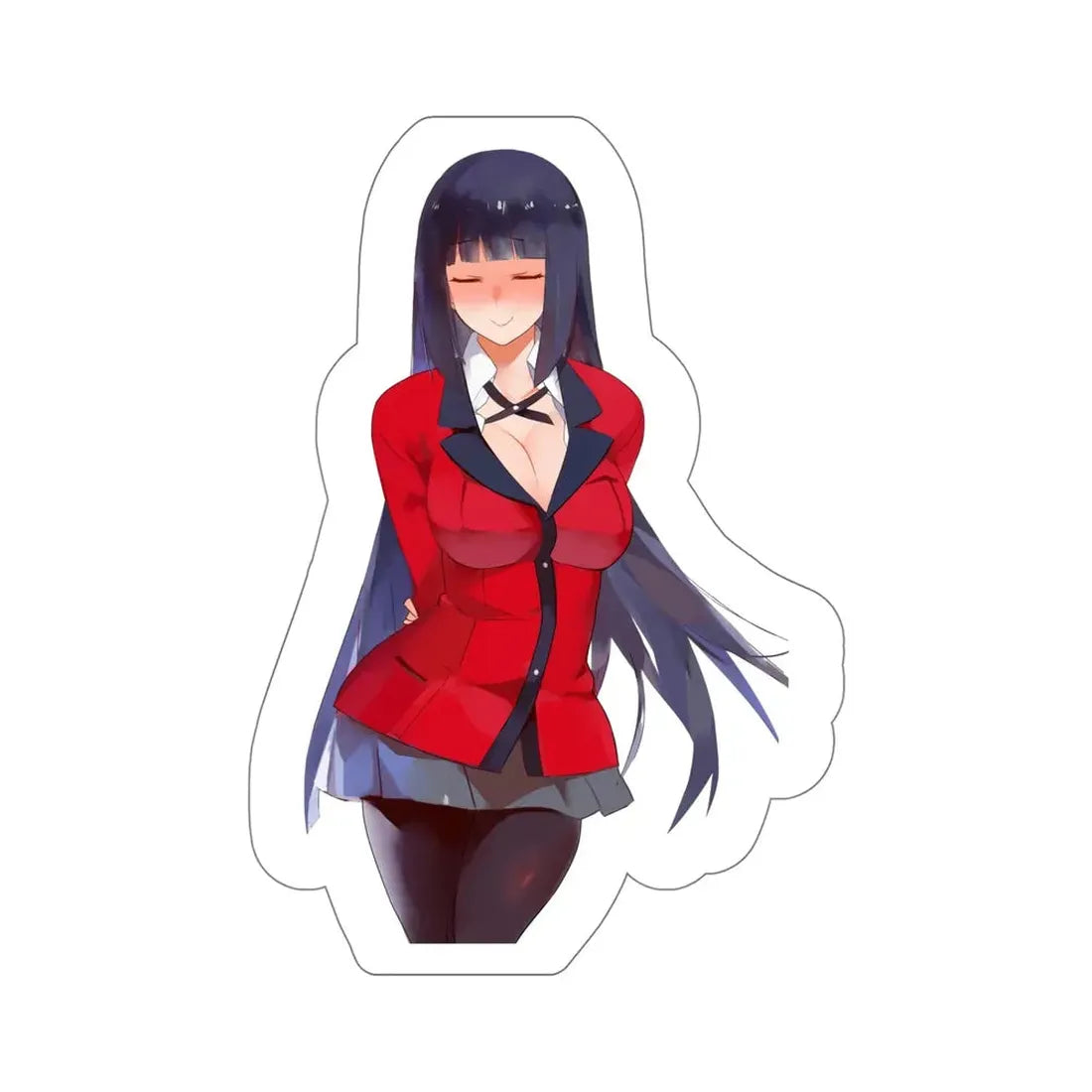 Kakegurui - Yumeko Jabami (Anime/Ecchi/Waifu) STICKER Vinyl Die-Cut Decal - The Sticker Space
