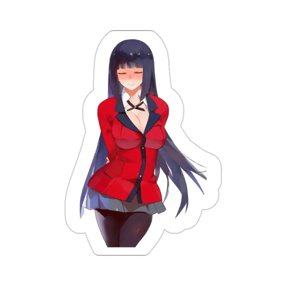 Kakegurui - Yumeko Jabami (Anime/Ecchi/Waifu) STICKER Vinyl Die-Cut Decal - The Sticker Space