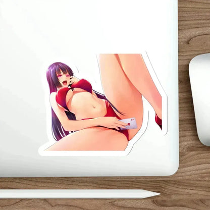 Kakegurui - Yumeko Jabami v2 (Anime/Ecchi/Waifu) STICKER Vinyl Die-Cut Decal - The Sticker Space