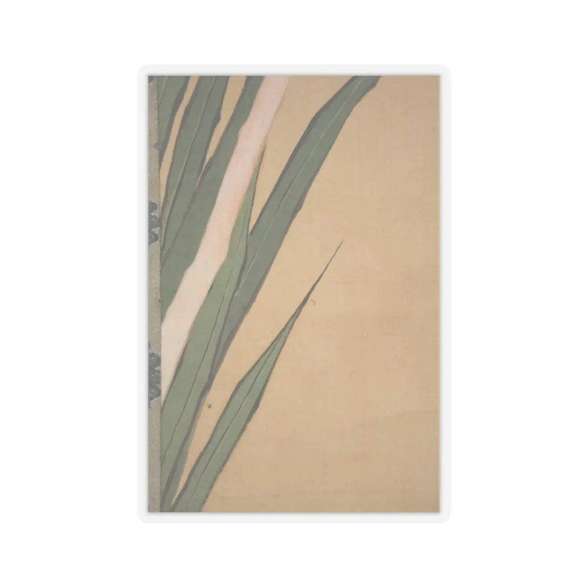 Kakutei (Kaigan Jōkō) - Orchid - mid-18th century v3 - STICKER Vinyl Kiss-Cut Decal