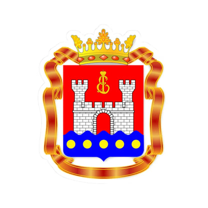 Kaliningrad Oblast Coat of Arms 2006 (Russia) (Coat of Arms) STICKER Vinyl Kiss-Cut Decal 2 Inch White - The Sticker Space