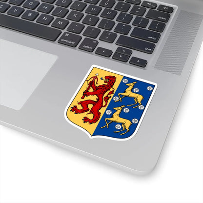 Kalmar läns vapen före 1944 (Sweden) (Coat of Arms) STICKER Vinyl Kiss-Cut Decal - The Sticker Space