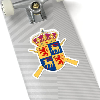 Kalmar regemente vapen (Sweden) (Coat of Arms) STICKER Vinyl Kiss-Cut Decal - The Sticker Space