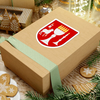 Kalmar stift vapen (Sweden) (Coat of Arms) STICKER Vinyl Kiss-Cut Decal - The Sticker Space