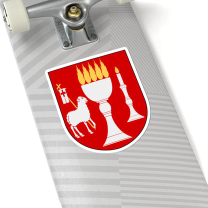 Kalmar stift vapen (Sweden) (Coat of Arms) STICKER Vinyl Kiss-Cut Decal - The Sticker Space