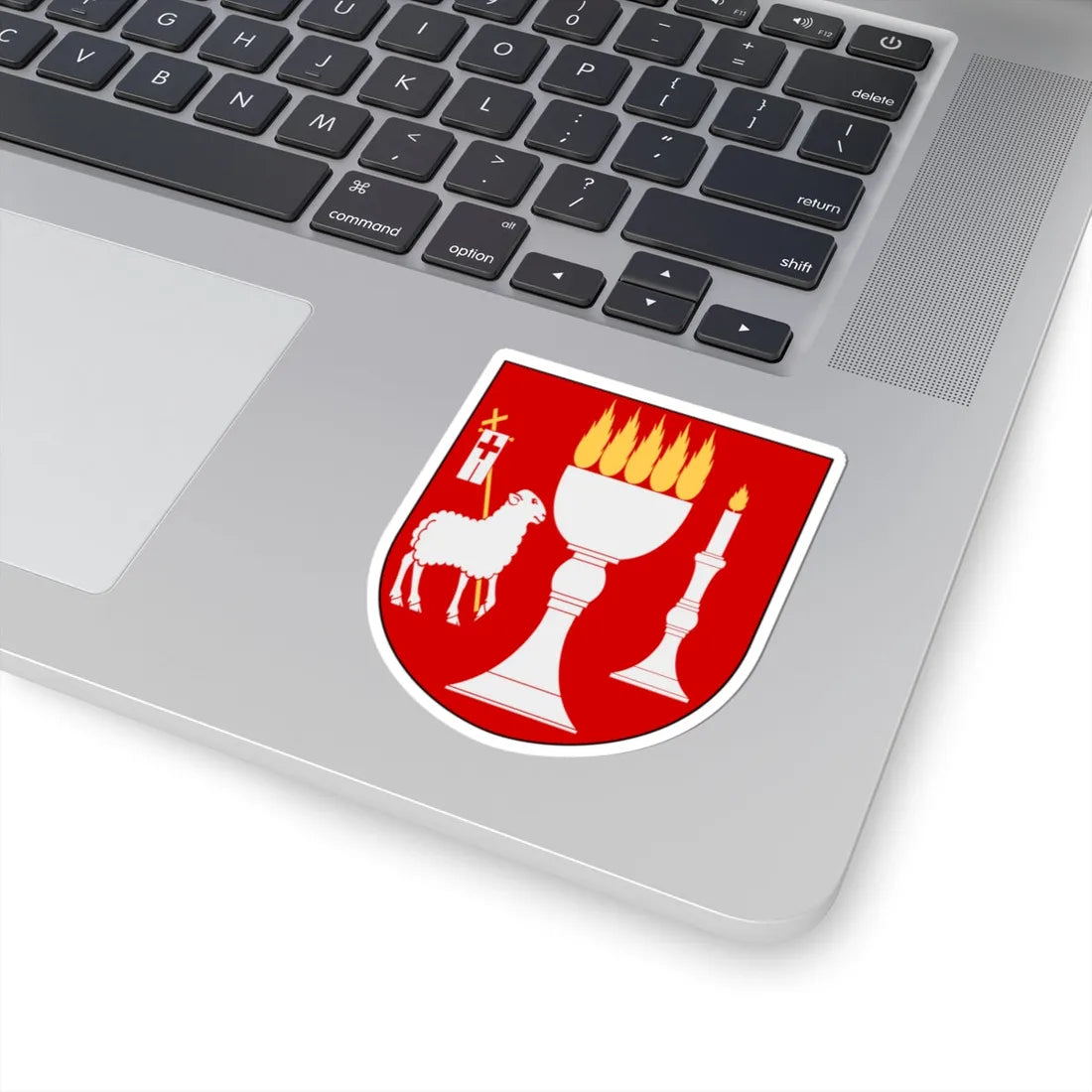 Kalmar stift vapen (Sweden) (Coat of Arms) STICKER Vinyl Kiss-Cut Decal - The Sticker Space