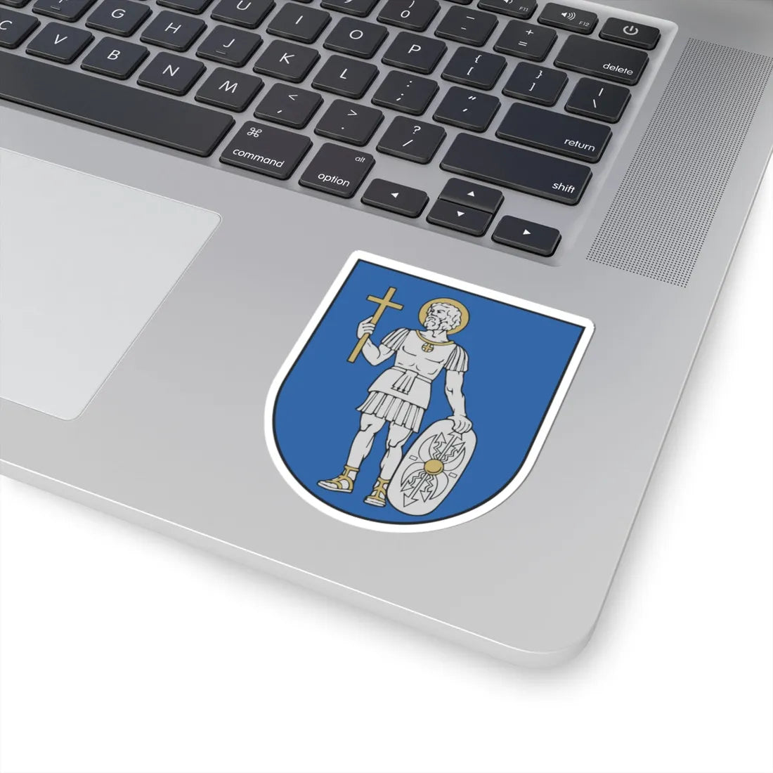 Kalnujų herbas (Lithuania) (Coat of Arms) STICKER Vinyl Kiss-Cut Decal - The Sticker Space