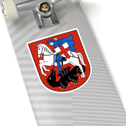 Kaltbrunn-blazon (Switzerland) (Coat of Arms) STICKER Vinyl Kiss-Cut Decal - The Sticker Space