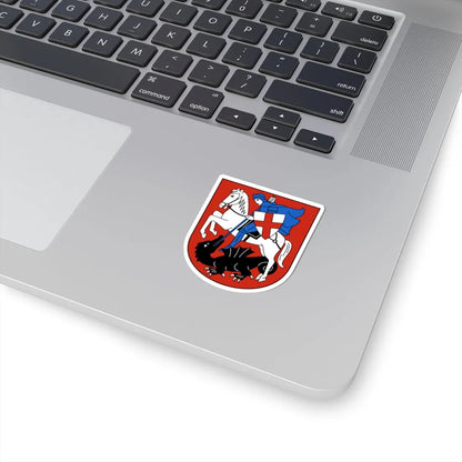 Kaltbrunn-blazon (Switzerland) (Coat of Arms) STICKER Vinyl Kiss-Cut Decal - The Sticker Space