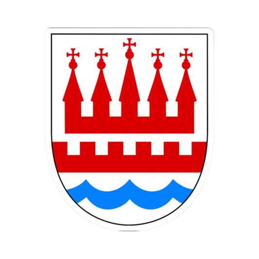 Kalundborg Kommune coa (Denmark) (Coat of Arms) STICKER Vinyl Kiss-Cut Decal 2 Inch White - The Sticker Space