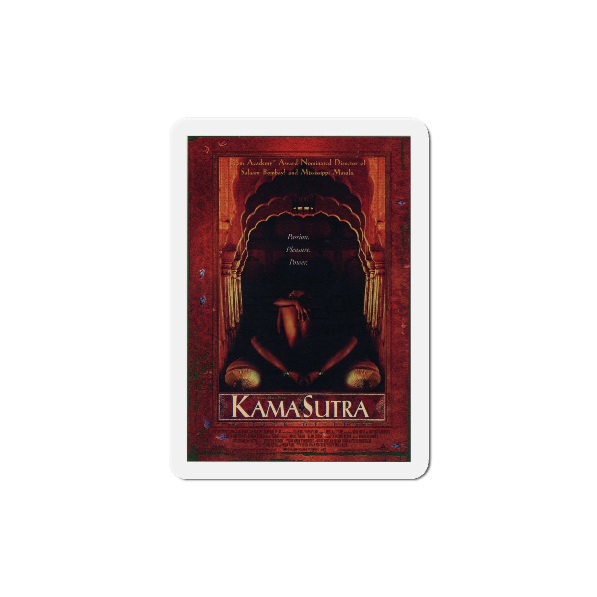 Kama Sutra A Tale Of Love 1997 Movie Poster Die-Cut Magnet-The Sticker Space