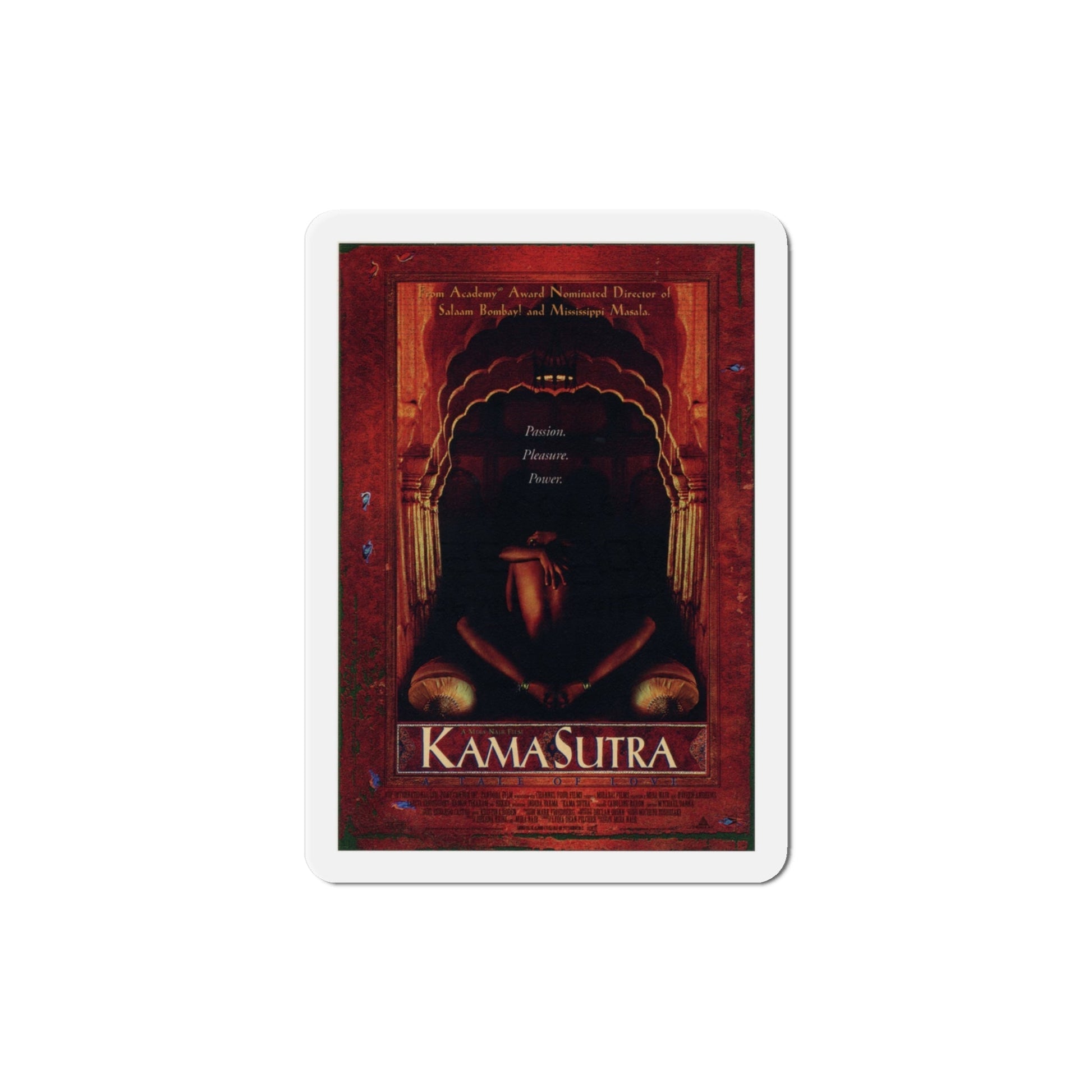 Kama Sutra A Tale Of Love 1997 Movie Poster Die-Cut Magnet-4" x 4"-The Sticker Space