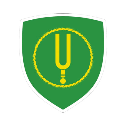 Kambja valla vapp 2020 (Estonia) (Coat of Arms) STICKER Vinyl Kiss-Cut Decal 3 Inch White - The Sticker Space