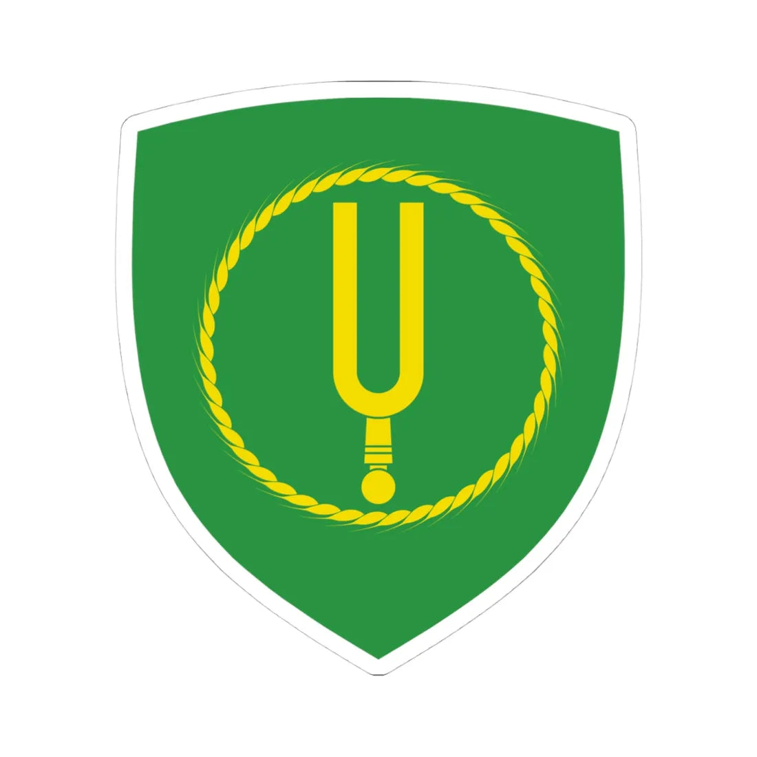 Kambja valla vapp 2020 (Estonia) (Coat of Arms) STICKER Vinyl Kiss-Cut Decal 4 Inch White - The Sticker Space