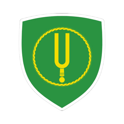 Kambja valla vapp 2020 (Estonia) (Coat of Arms) STICKER Vinyl Kiss-Cut Decal 4 Inch White - The Sticker Space