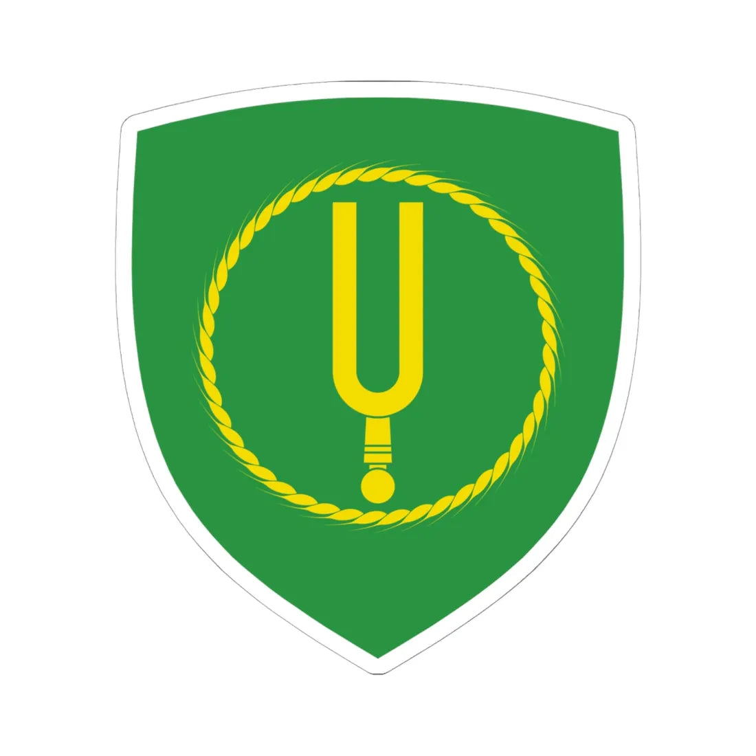 Kambja valla vapp 2020 (Estonia) (Coat of Arms) STICKER Vinyl Kiss-Cut Decal 6 Inch White - The Sticker Space