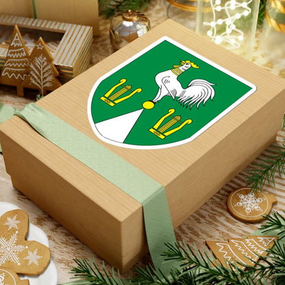 Kambja valla vapp (Estonia) (Coat of Arms) STICKER Vinyl Kiss-Cut Decal - The Sticker Space