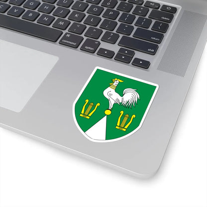 Kambja valla vapp (Estonia) (Coat of Arms) STICKER Vinyl Kiss-Cut Decal - The Sticker Space