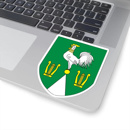 Kambja valla vapp (Estonia) (Coat of Arms) STICKER Vinyl Kiss-Cut Decal - The Sticker Space