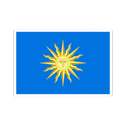 Kamjantec-Podilsky flag (Ukraine) STICKER Vinyl Kiss-Cut Decal 3 Inch White - The Sticker Space