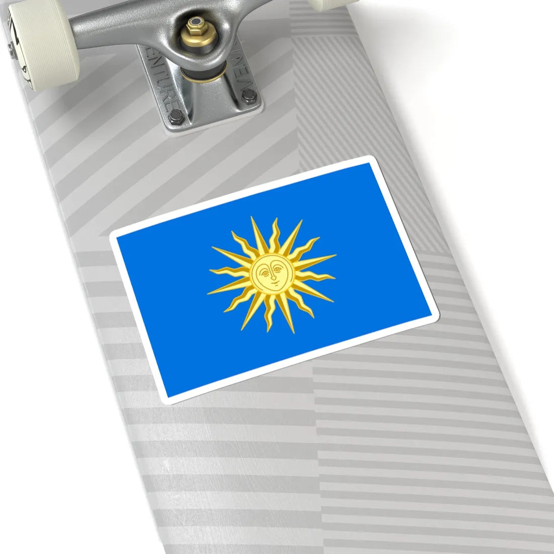 Kamjantec-Podilsky flag (Ukraine) STICKER Vinyl Kiss-Cut Decal - The Sticker Space