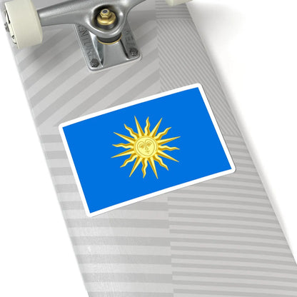Kamjantec-Podilsky flag (Ukraine) STICKER Vinyl Kiss-Cut Decal - The Sticker Space