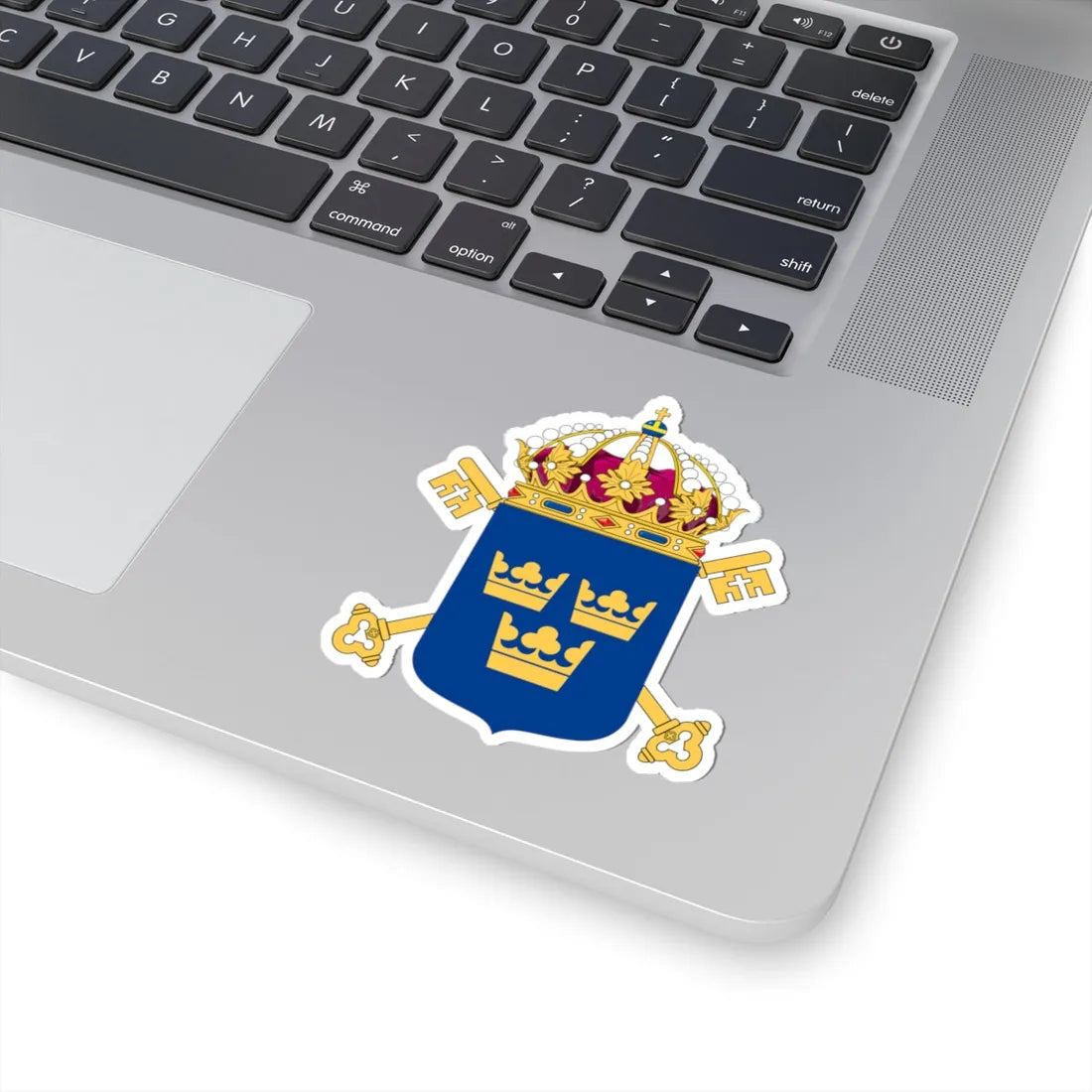 Kammarkollegiet vapen bra (Sweden) (Coat of Arms) STICKER Vinyl Kiss-Cut Decal - The Sticker Space