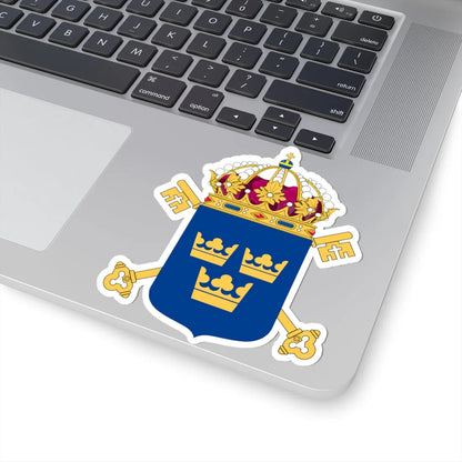 Kammarkollegiet vapen bra (Sweden) (Coat of Arms) STICKER Vinyl Kiss-Cut Decal - The Sticker Space