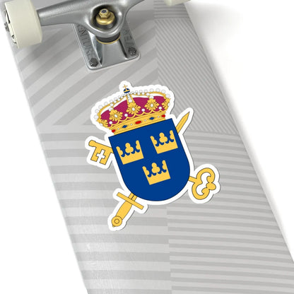 Kammarrätten i Göteborg vapen (Sweden) (Coat of Arms) STICKER Vinyl Kiss-Cut Decal - The Sticker Space