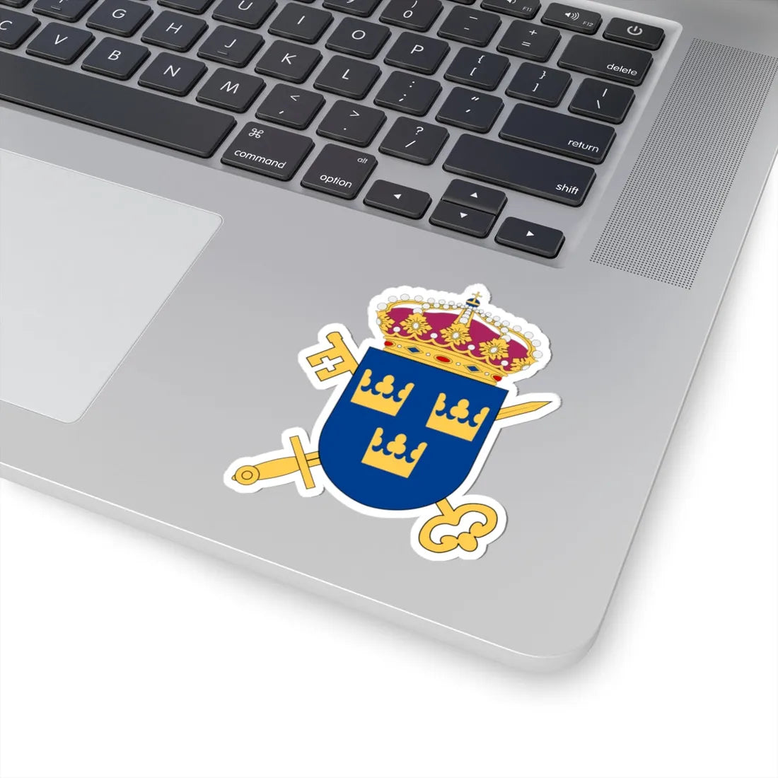 Kammarrätten i Göteborg vapen (Sweden) (Coat of Arms) STICKER Vinyl Kiss-Cut Decal - The Sticker Space