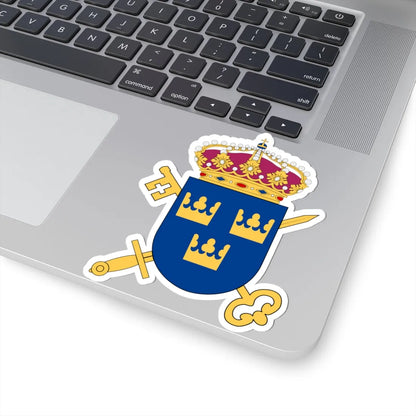Kammarrätten i Göteborg vapen (Sweden) (Coat of Arms) STICKER Vinyl Kiss-Cut Decal - The Sticker Space