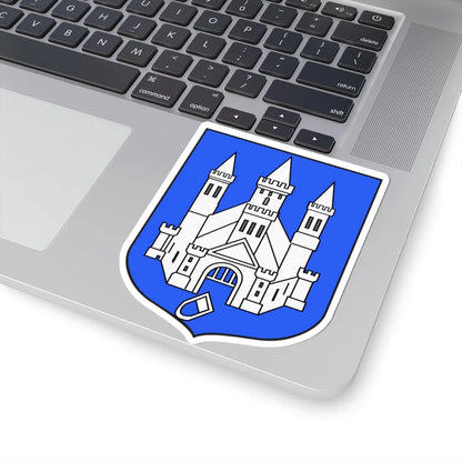 Kampen kleine wapen (Netherlands) (Coat of Arms) STICKER Vinyl Kiss-Cut Decal - The Sticker Space