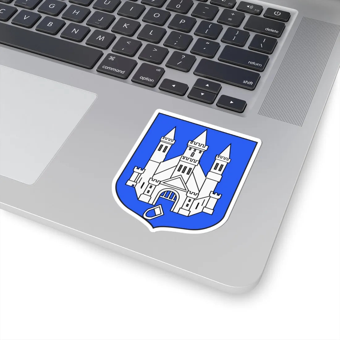 Kampen kleine wapen (Netherlands) (Coat of Arms) STICKER Vinyl Kiss-Cut Decal - The Sticker Space