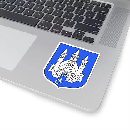 Kampen kleine wapen (Netherlands) (Coat of Arms) STICKER Vinyl Kiss-Cut Decal - The Sticker Space