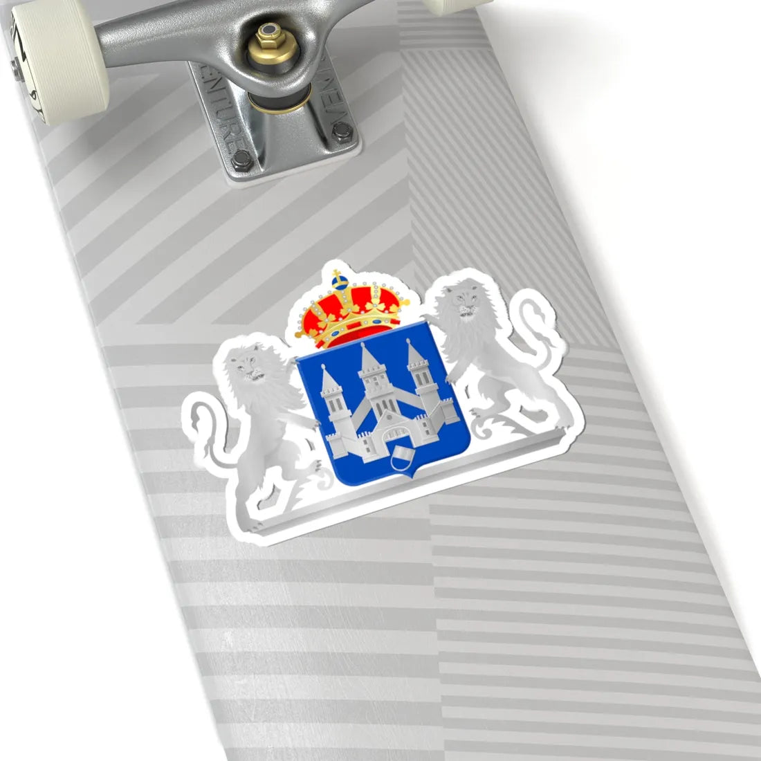 Kampen wapen (Netherlands) (Coat of Arms) STICKER Vinyl Kiss-Cut Decal - The Sticker Space