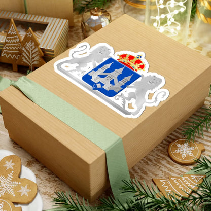 Kampen wapen (Netherlands) (Coat of Arms) STICKER Vinyl Kiss-Cut Decal - The Sticker Space