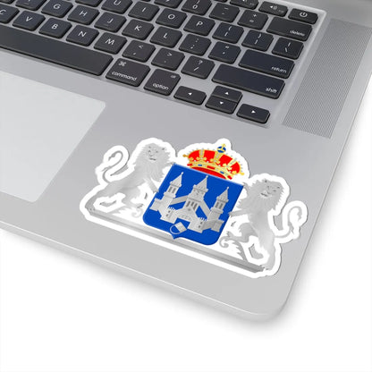 Kampen wapen (Netherlands) (Coat of Arms) STICKER Vinyl Kiss-Cut Decal - The Sticker Space