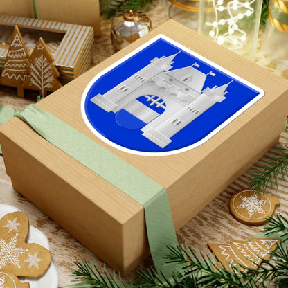 Kampen wapen oud (Netherlands) (Coat of Arms) STICKER Vinyl Kiss-Cut Decal - The Sticker Space