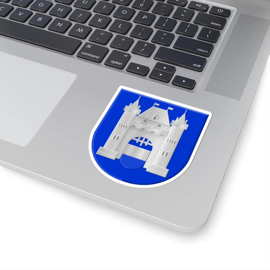 Kampen wapen oud (Netherlands) (Coat of Arms) STICKER Vinyl Kiss-Cut Decal - The Sticker Space